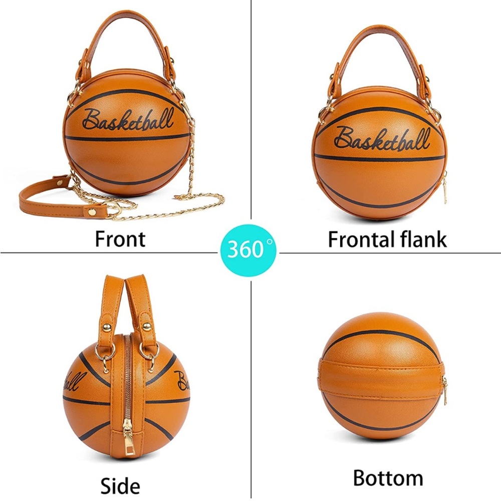 Basketball Purse - Picture 2 of 6